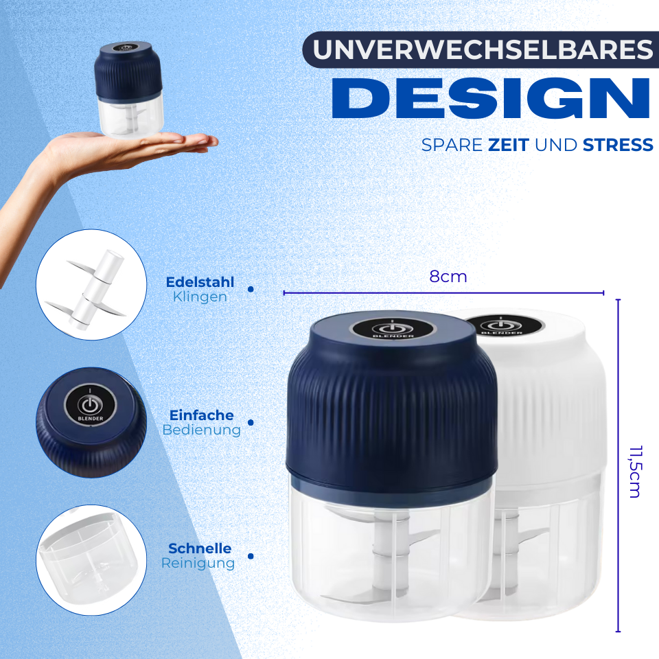 ChopLuxe Mini - Spart Zeit und Platz