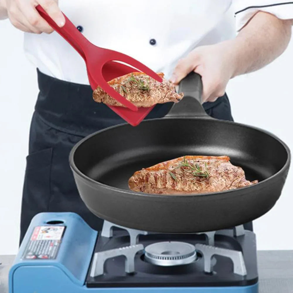 2-in-1 Pfannenwender & Spatel