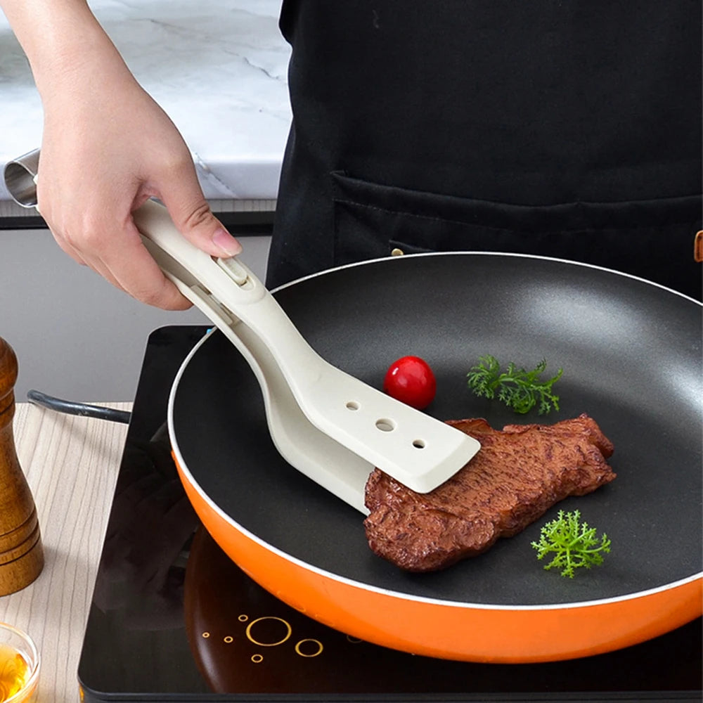 2-in-1 Multitalent - Pfannenwender + Zange